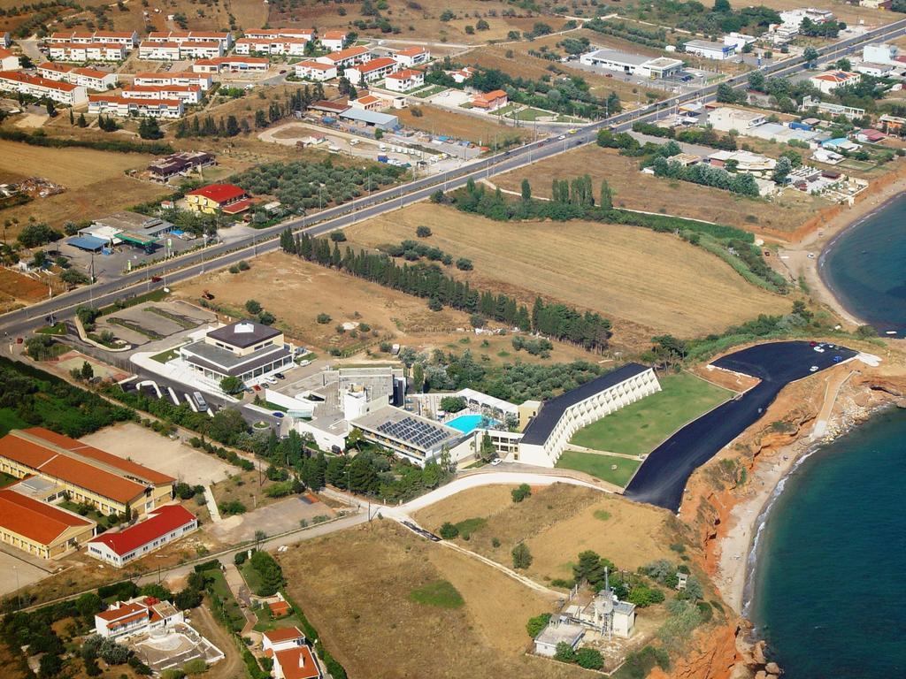 Alexander Beach Hotel & Spa Alexandroupoli Eksteriør billede Aerial view of the campus